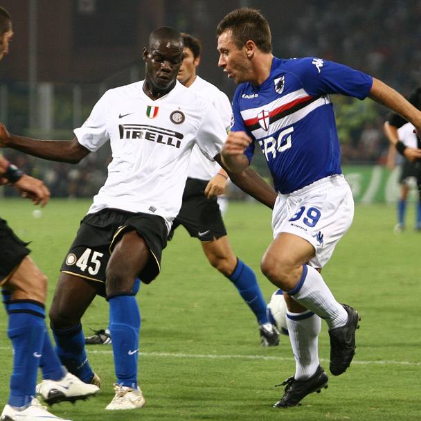 Contro la Sampdoria di Antonio Cassano (LaPresse)